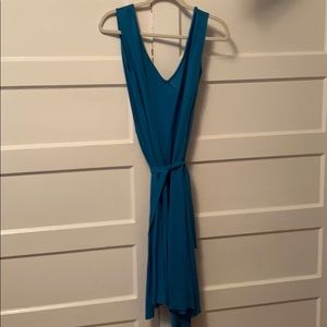 Diane von Furtsenberg low back wrap dress